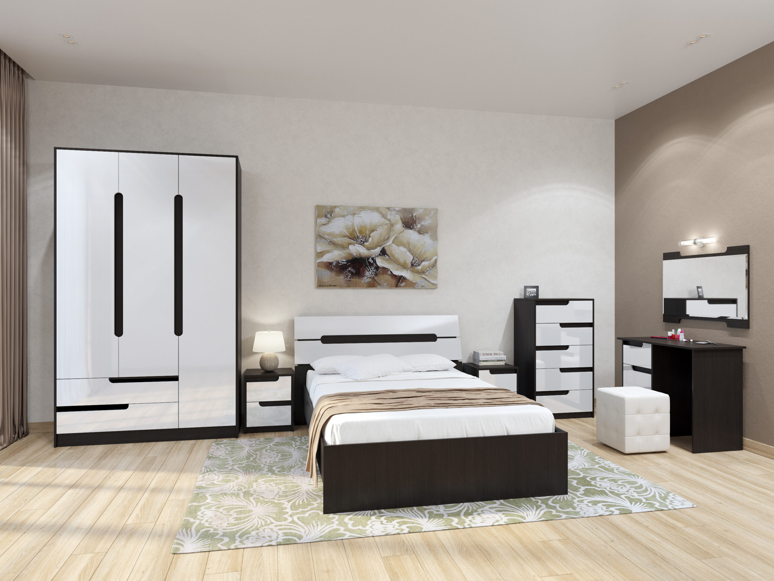 Спальня в современном стиле Силиция